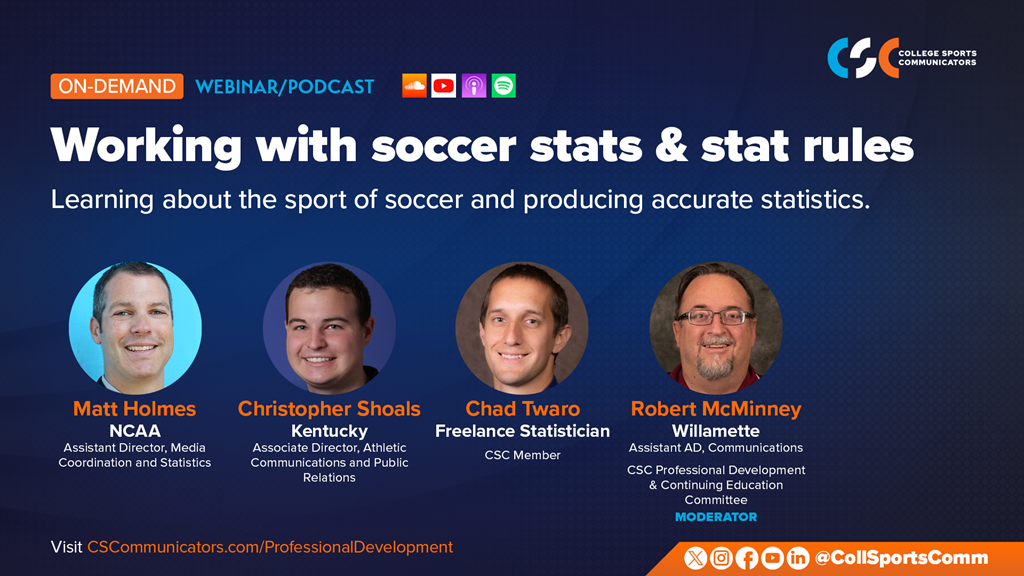 On-Demand Webinar: Working with soccer stats & stat rules
